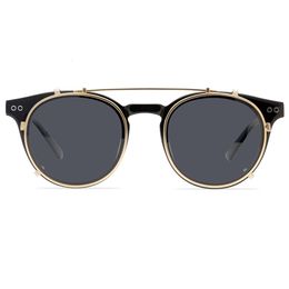 Sunglasses Plastic Fashion Double Lenses Can Be Opened Designer Mens Vintage Driving Glasse 230519