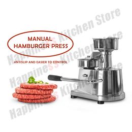 Processors Dia 100/130/150mm Hamburger Press Burger Patties Forming Machine Burger Equipments Manual Meat Processors Kitchen Tools