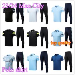 2023 24 half Zipper man City Training Suit tracksuit MEN Kids 22/23/24 Long sleeve man Sportswear Football Boys girls Survatment chandal futbol Football Training Suit