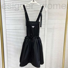 Basic & Casual Dresses Designer High version casual skirt suspender skirts designer dress women fashion black shirt Dress