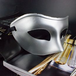 Luxury Mask Mens Venetian Party Masquerade Mask Roman Gladiator Halloween Masks Mardi Gras Half Face Mask Optional Multi-color Classic