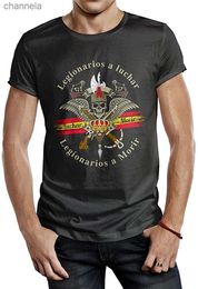 Men's T-Shirts Legionarios A Luchar Legionarios A Morir. Spanish Legion Men T-Shirt Short Casual 100% Cotton Shirts Size S-3XL