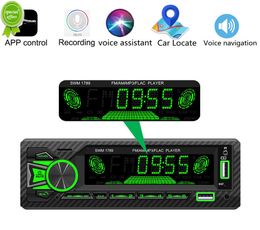 New Car 3.5'' Wide Screen Radios Stereo MP3 Music Players Bluetooth Kit FM Transmitters AUX Input 12 PIN ISO Port With Car Locator