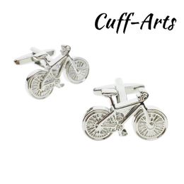 Cufflinks for Men Modern Style Bike Cycle Cufflinks Gifts for Men Gemelos Gemelli Spinki by Cuffarts C10459