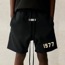 mens shorts men shorts designer shorts for loose solid Colour reflective letter track pant casual couples joggers pants high street shorts hip hop streetwear