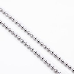 Necklaces Pareto 100meters 4mm stainless steel bead ball chain for custom jewelry DIY making