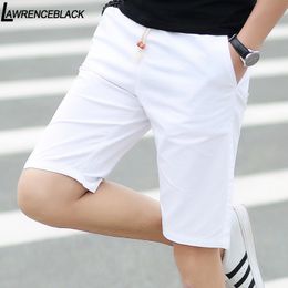Men's Shorts Brand Summer Casual White Shorts men's summer Basic Short men's Korean slim cotton versatile fashion mens beach pants 230519