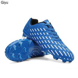 Safety Shoes Soccer Shoes High Ankle Football Boots Soccer Cleats Fg Futsal Breathable Turf Large Size Training Sneakers 22035 230519
