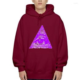 Men's Hoodies Eye Of Providence Mason Masonic Illuminati All Seeing God Mens Outerwear Hoody