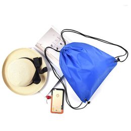 Storage Bags Travel Bag Pastry Nylon Sports Drawstring Backpack Shoes Container Clothes Cable Organiser Waterproof Gift