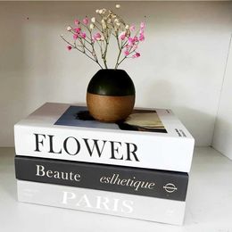 Novelty Items Fashion Fake Books for Decoration Storage Box Luxury Decorative Book Living Room Decoration Simulation Books Ornaments for Home G230520
