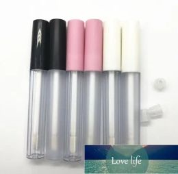 Quality 2.5ML Frosted Clear Empty Lip Gloss Containers Tube 3ML Lid Balm Lid & Brush Tip Applicator Wand Rubber Stoppers for DIY Lip Refillable