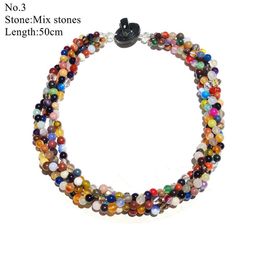 Necklaces LiiJi Unique Christmas Gift Necklace Agatess Pearl Mutil Colour Mutil Strands Necklace Only 1PCS each stock Jewellery for Women