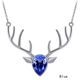 Pendant Necklaces Fashion Christmas Necklace Elk Jewelry Deer