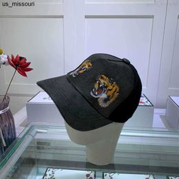 Ball Caps Ball Caps 22ss fashion ball cap men's designer tiger bee snake flower baseball cap luxury cap J230520