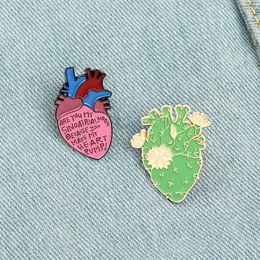 European Heart Series Flower Brooches Letter Alloy Paint Cowboy Badge Accessories Women Men Enamel Love Collar Bags Pins Jewellery W245v