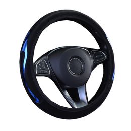 Steering Wheel Covers 3 Colour Car Cover Wrap Fashion Sports Styling Cool Volant Braid On The Automobile Protector