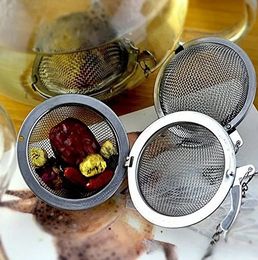 All-match Stainless Steel Tea Ball 5cm Mesh Tea Infuser Strainers Premium Philtre Interval Diffuser For Loose Leaf Tea Seasoning Spices