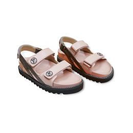 Designer channel slipper cow leather Woman slider Foam pantoufle Mineral Sandals Slide Slipper Ochre Bone Resin Clog Desert Ararat runr slides shoe 35-42