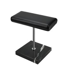 Boxes Black Marble Base Watch Stand Metal Rod Display Props Bracelet Jewellery Lengthen Placement Stand