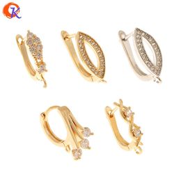 Components Cordial Design 20Pcs Jewellery Accessories/Genuine Gold Plating/CZ Earrings Hooks/Hand Made/DIY Jewellery Making/Earrings Findings