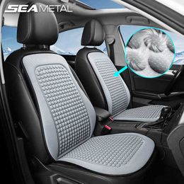 Cushions SEAMETAL Universal Cover Breathable Fabric Covers Massage Bump Auto Seat Cushion Protector Pad Car Accessories AA230520