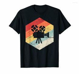 Men's T Shirts Retro Vintage Camera Filmmaker Unisex T-Shirt Size M-3Xl Birthday Gift Tee Shirt