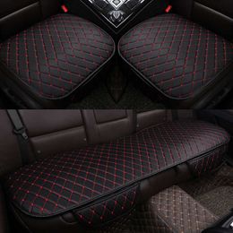 Cushions PU Leather Universal Cushion Car Seat Cover for SKODA Octavia A5 A7 Kodiaq Superb Waggon Fabia Rapid Yeti Combi Karop Accessories AA230520