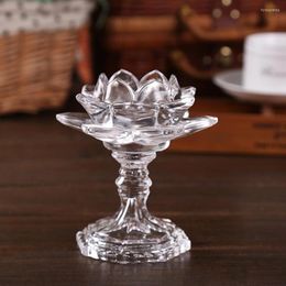 Candle Holders Crystal Votive Glass Tealight Wedding Centerpieces Candelabra Moroccan Decor Lighthouse Lotus Flower 5Z21