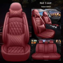 Cushions YOTONWAN Leather Car Seat Cover for Geely All Models Emgrand EC7 X7 FE1 automobiles styling car accessories CarStyling AA230520