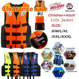 Life Vest & Buoy Men Women Fishing Outdoor Water Sports Safety Jacket For Boat Drifting Survival Swimwear Sail Watersport