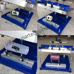 Tabletop Cylinder Silk Screen Print Machine Price For Cup/bottle/pen/tube/silicon Wristband/mug