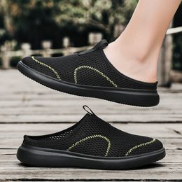 Fashion Slippers 801 Soft Indoor Home Slides Male Non-slip Summer Outdoor Beach Sandals Flip Flops Men Shoes Large Size 39-48 230520 b