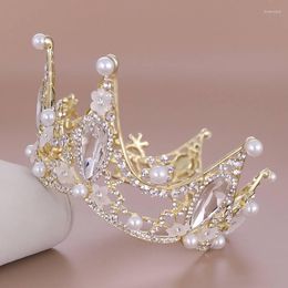 Hair Clips Crown Princess Birthday Cake Bride's Wedding Headdress Tiara For Girl Diademe Couronne Mariage Accessories Sale