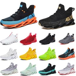 2023 Running Shoes Men Black White Red Yellow Green Grey Teal Green Mens Trainers Sports Sneakers Colour 13