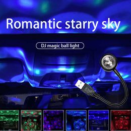 Car Car Car 5v Car Led Voice-activated Atmosphere Light Dj Pickup Light Ball Light Usb Ambient Light Home Outdoor Car Rhythm Light