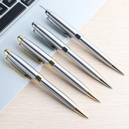 Luxury Quality Push Business Office School Stationery Ballpoint Pen Gold Financial Ball Point Pens