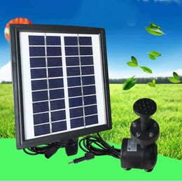 Garden Decorations 2.8 W LED Solar Water Pump Standing Submersible Fountain For Pond Pool Aquarium Fountains Spout Patio