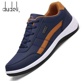Dress Shoes Leather Men Shoes Luxury Brand England Trend Casual Shoes Men Sneakers Italian Breathable Leisure Male Footwear Chaussure Homme 230520