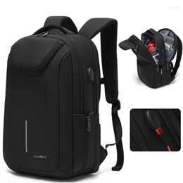 Backpack Waterproof Business Simple Travel Multifunctional Laptop School Bag 15.6 Inch Mochilas