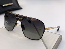 Gold Black Grey Shaded Rectangle Sunglasses Men Summer Fashion Sunglasses Sunnies gafas de sol Sonnenbrille Sun Shades UV400 Eyewear