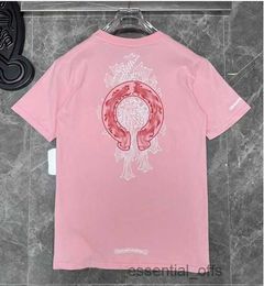 Classics Mens t Shirts High Quality Brand Crew Chromes Short Sleeves Tops Ch T-shirts Casual Sanskritrw66