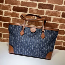 10A Classic Original High Quality Luxury Designer Bag Shoulder Bag Blue Old Flower Crossbody Bag Handbag