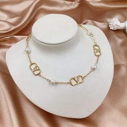 Collana di design Gioielli di atmosfera di lusso Fascino Colletto da donna Incontri Gioielli di design per feste Regali di gioielli per feste di compleanno di alta qualità