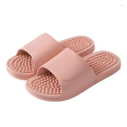 Slippers Bathroom Women Summer Foot Massage Sandals Couple Slides Flip Flops Home Indoor Non Slip And Open Toe