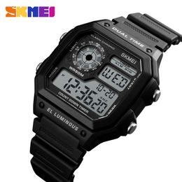 Wristwatches Men Sports Watches Fashion Chrono Countdown Waterproof Digital Watch Casual Military Clock