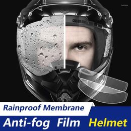 Motorcycle Helmets Helmet Anti-fog Film Rainproof Universal Durable Nano Coating Stickers Safety Driving Accessories