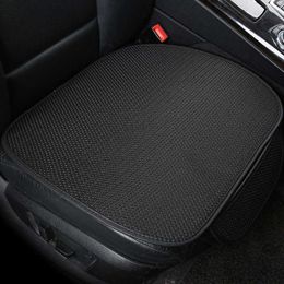 Cushions Summer Car Cover Breathable Ice Silk Four Seasons Auto Seat Cushion Protector Front Pad Fit for Most Cars AA230520