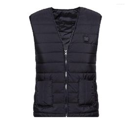 Hunting Jackets Women Men Heated Jacket Vest Three Temperature Gears Washable USB Powered One Button Heating Waistcoat