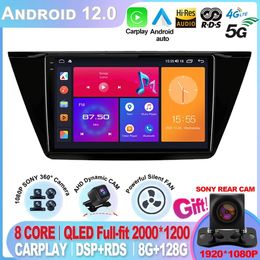 For VW/Volkswagen/TOURAN 2016 2017 2018- Android Auto Radio CANBUS Car Multimedia Autoradio RAM 8GB 4G Net DSP WIFI No 2din GPS-5